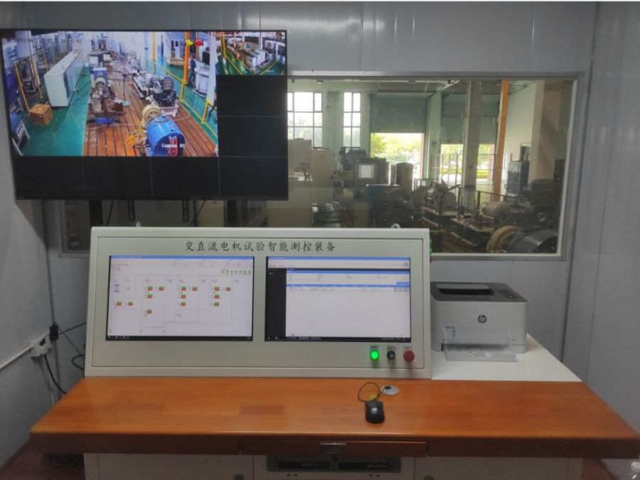 中國.山東.小電機試制生產系統電機試驗站監控系統及試驗臺架