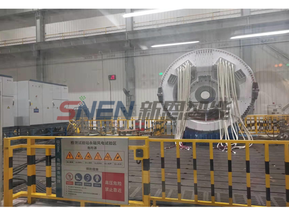 6MW雙饋風力發電電機型式試驗站